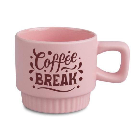 Sublimation Mug - Coloured, Matte, Ribbed Base